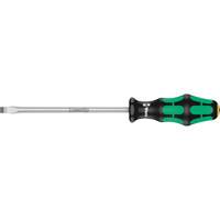 Tapered Slotted Screwdriver, 7 mm, 10-1/16" L, Plastic Handle Rock Safety Industrial Ltd