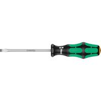 Tapered Slotted Screwdriver, 1/2", 10/1/2" L, Plastic Handle Rock Safety Industrial Ltd