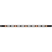 Top-Reading Level, I-Beam, 72" L, Aluminum, 5, Non-Magnetic Rock Safety Industrial Ltd