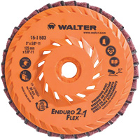Enduro-Flex 2-in-1 Flap Disc, 5" x 5/8"-11, 80 Grit, Ceramic Rock Safety Industrial Ltd