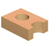 Forets pour trou de passage &agrave; pointes au carbure, Diam&egrave;tre de 2/5" Rock Safety Industrial Ltd