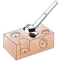 M&egrave;che Forstner, 2/5", Tige 8 mm, Longeur de 3-1/2" Rock Safety Industrial Ltd