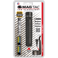 Mag-Tac Tactical Flashlights, LED, 310 Lumens, CR123 Batteries Rock Safety Industrial Ltd