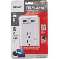 Prime&reg; USB Charger with Surge Protector Rock Safety Industrial Ltd