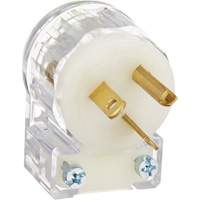 Angled Hospital Grade Extension Plug, Nylon, 20 Amps, 250 V Rock Safety Industrial Ltd
