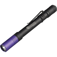 Lampe stylo UV avec port de recharge micro USB Stylus Pro, DEL, Corps en Aluminium, piles Rechargeable, Compris Rock Safety Industrial Ltd