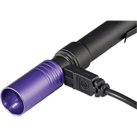 Lampe stylo UV avec port de recharge micro USB Stylus Pro, DEL, Corps en Aluminium, piles Rechargeable, Compris Rock Safety Industrial Ltd