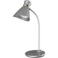 Lampe de bureau, 6 W, DEL, Col 16", Argent Rock Safety Industrial Ltd