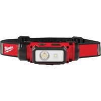 REDLITHIUM USB Hardhat Headlamp, LED, 600 Lumens, 5 Hrs. Run Time, Rechargeable Batteries Rock Safety Industrial Ltd