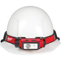 REDLITHIUM USB Hardhat Headlamp, LED, 600 Lumens, 5 Hrs. Run Time, Rechargeable Batteries Rock Safety Industrial Ltd