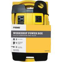 Workshop Power Box, 8 Outlet(s), 6', 15 Amps, 1875 W, 125 V Rock Safety Industrial Ltd
