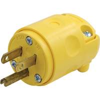 Replacement Plug, PVC, 15 A, 125 V Rock Safety Industrial Ltd