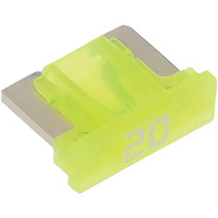 LP MINI&reg; Series Automotive Blade Fuse, Cartridge, 20 Amps, 58 V Rock Safety Industrial Ltd