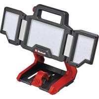 Lampe de travail &agrave; DEL professionnelle &agrave; panneaux pliants lumens sans fil 18V, DEL, 3600 lumens Rock Safety Industrial Ltd