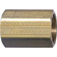 Pipe Coupling, Brass, 3/4" Rock Safety Industrial Ltd