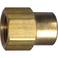 Reduced Pipe Coupling, Brass, 1/2" x 3/8" Rock Safety Industrial Ltd