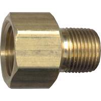 Pipe Adapter, FPT x NPT, 1/4" x 1/8" Dia., Brass Rock Safety Industrial Ltd