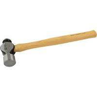 Ball Pein Hammer, 40 oz. Head Weight, Plain Face, Wood Handle Rock Safety Industrial Ltd