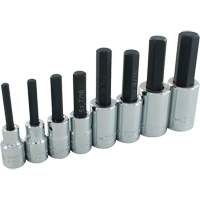 Hex Head SAE Socket Set, Hex, 1/2" Drive, 8 Pcs Rock Safety Industrial Ltd