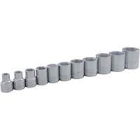 Jeu de douilles SAE, 11 Mcx, Prise de 3/8" Rock Safety Industrial Ltd