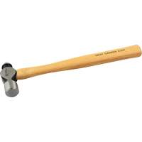 Ball Pein Hammer, 12 oz. Head Weight, Plain Face, Wood Handle Rock Safety Industrial Ltd