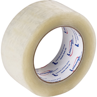 Box Sealing Tape, Hot Melt Adhesive, 1.6 mils, 50 mm (2") x 132 m (433') Rock Safety Industrial Ltd