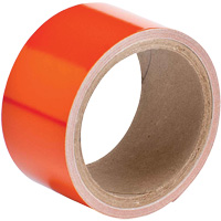 Reflective Marking Tape, 2" x 15', Acrylic, Orange Rock Safety Industrial Ltd